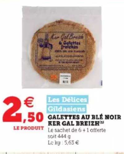 galettes au blé noir ker gal breizh