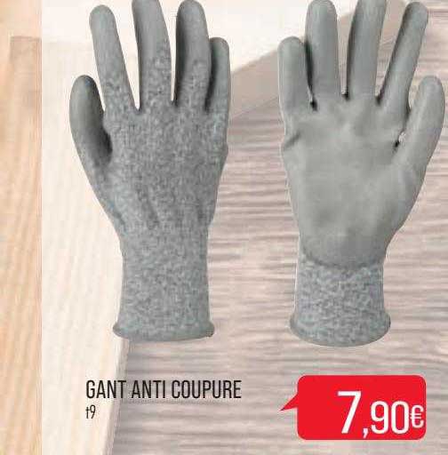 gant anti coupure