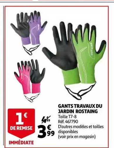 gants travaux du jardin rostaing