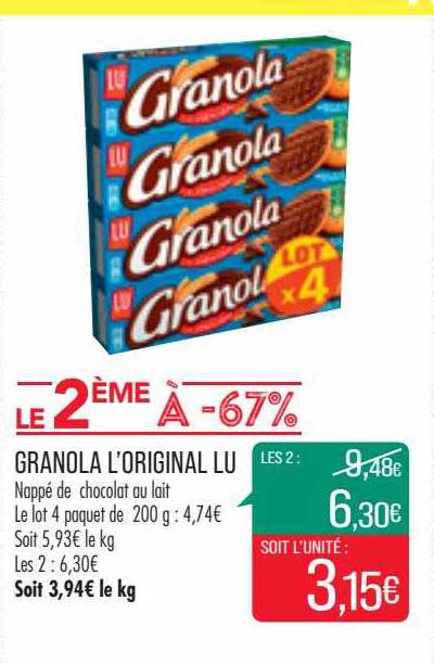 Granola L'original Lu