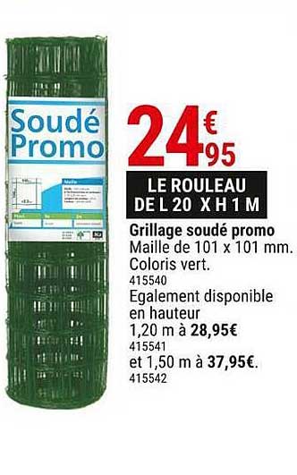 Grillage Soudé Promo