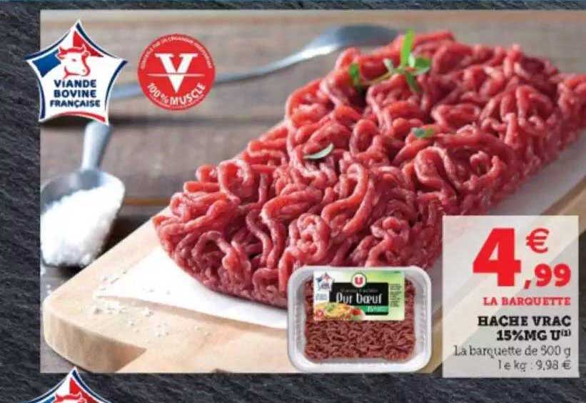 Haché Vrac 15% Mg U