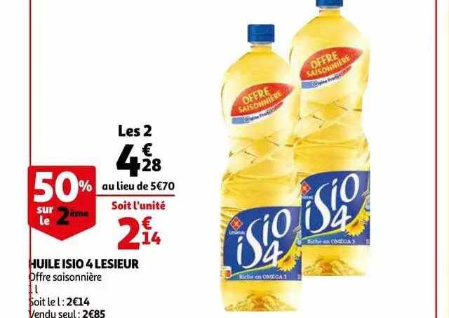 huile isio 4 lesieur