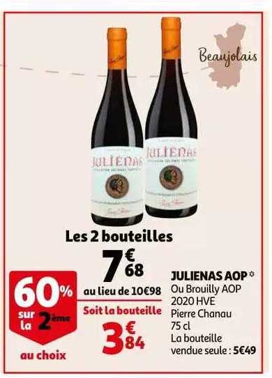 julienas aop ou brouilly aop 2020 hve pierre chanau