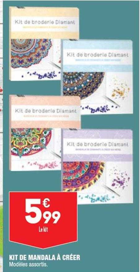 kit de mandala à créer