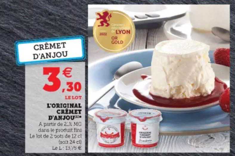l'original crémet d'anjou