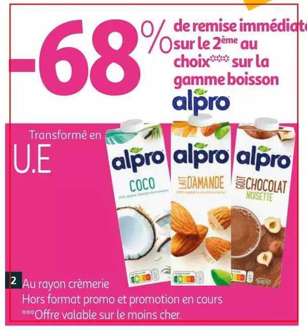 La Gamme Boisson Alpro