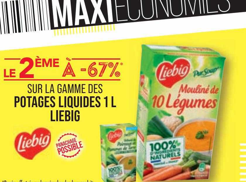 La Gamme Des Potages Liquides 1l Liebig