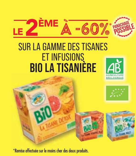 la gamme des tisanes et infusions bio la tisanière