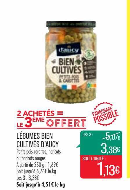 légumes bien cultivés d'aucy