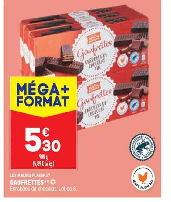 les maulins plaisirs gaufrettes