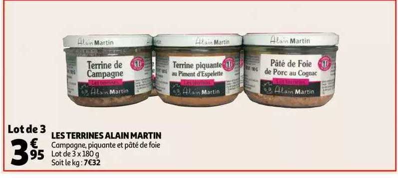 les terrines alain martin