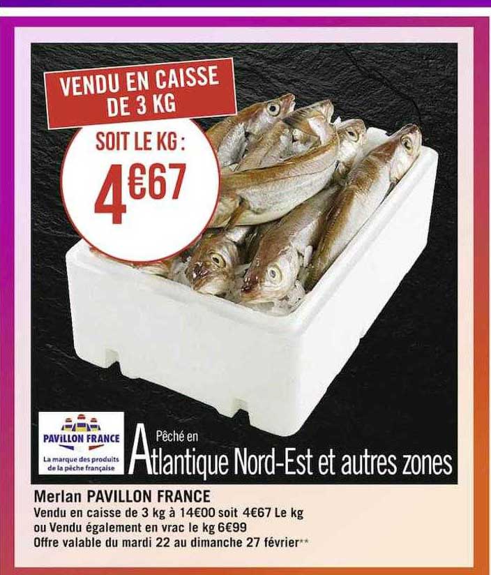 merlan pavillon france