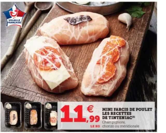 Mini Farcis De Poulet Les Recettes De Tintenac
