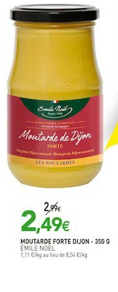 Moutarde Forte Dijon émile Noël