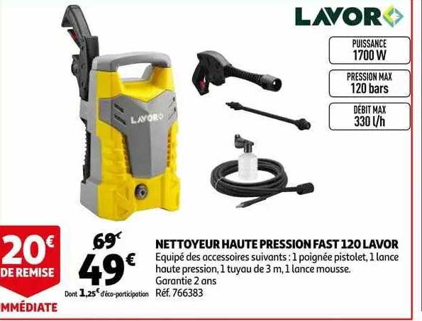 Nettoyeur Haute Pression Fast 120 Lavor