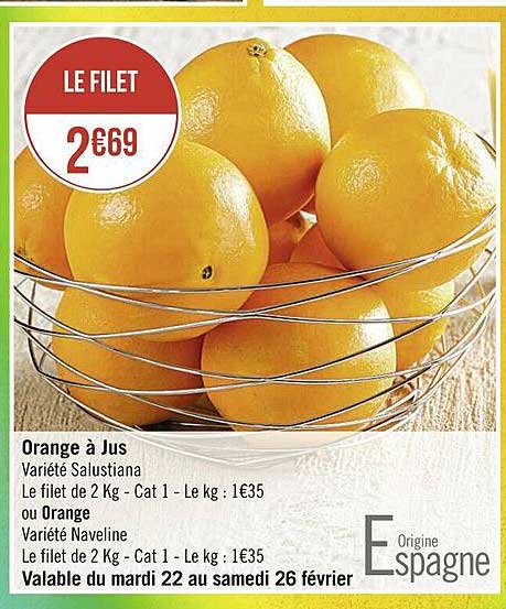 orange à jus salustiana ou orange naveline