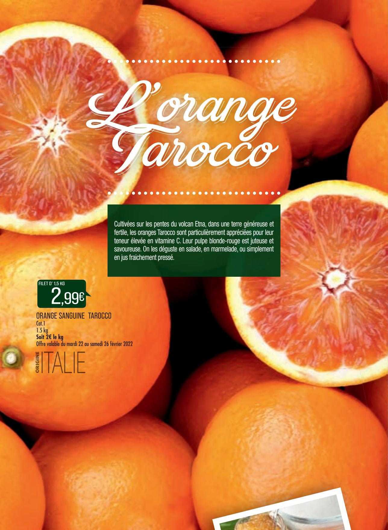 orange sanguine tarocco
