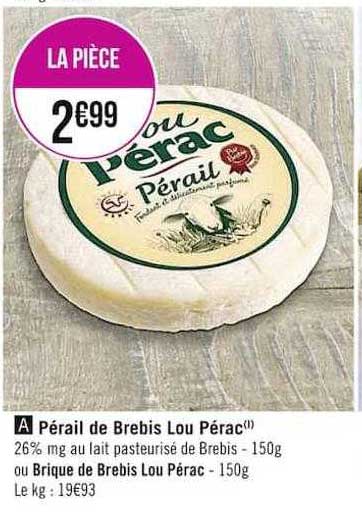 pérail de brebis loup pérac ou brique de brebis loup pérac