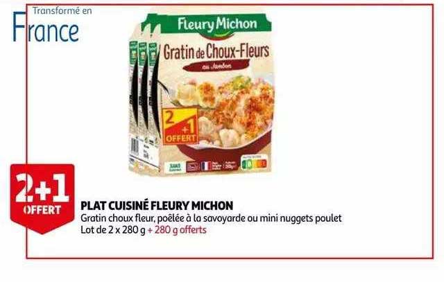 plat cuisiné fleury michon