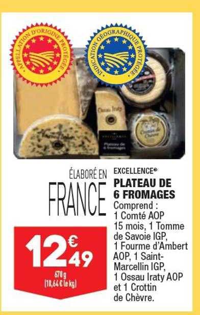 Plateau De 6 Fromages