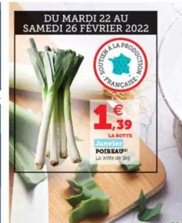 poireau janvier
