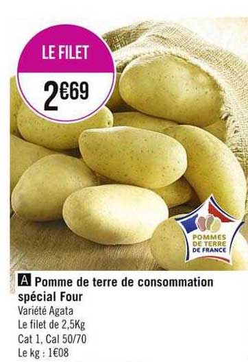 Pomme De Terre De Consommation Spécial Four