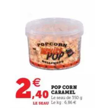 pop corn caramel