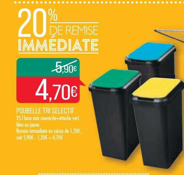 poubelle tri selectif