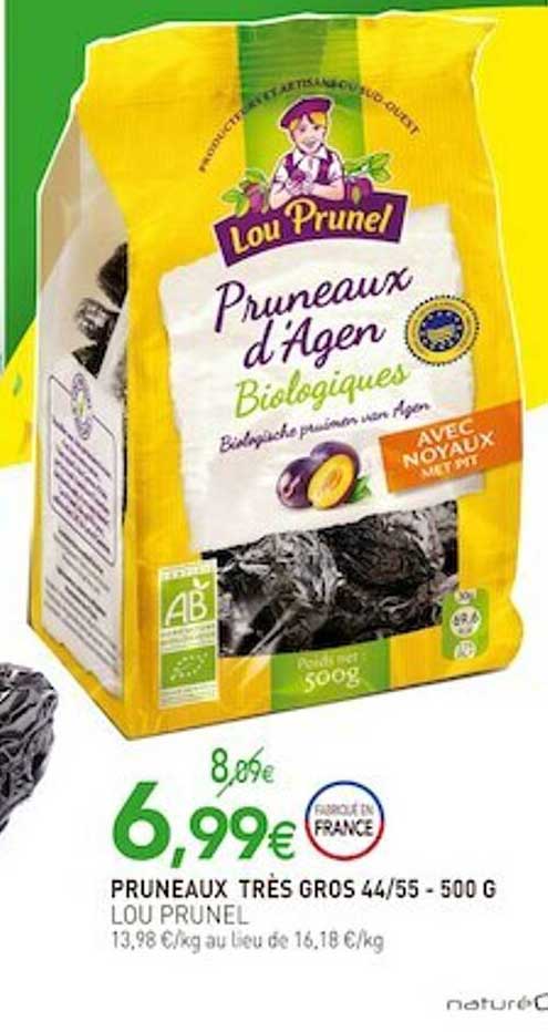 pruneaux très gros 44 55 lou prunel