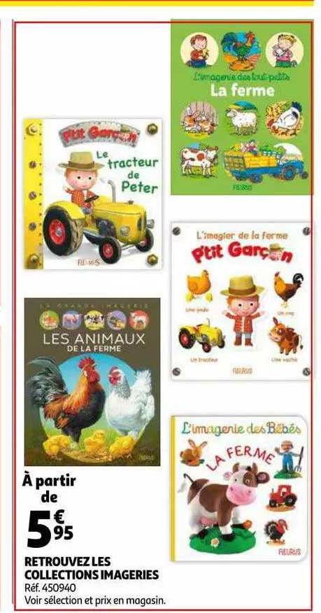 retrouvez les collection imageries