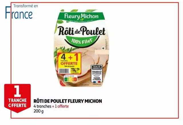 rôti de poulet fleury michon