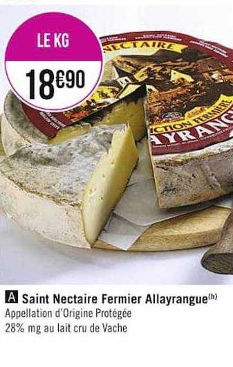saint nectaire fermier allayrangue