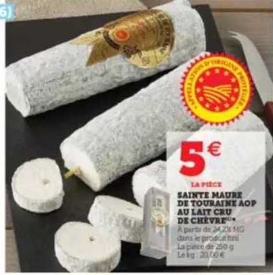 sainte maure de touraine aop au lait cru de chèvre