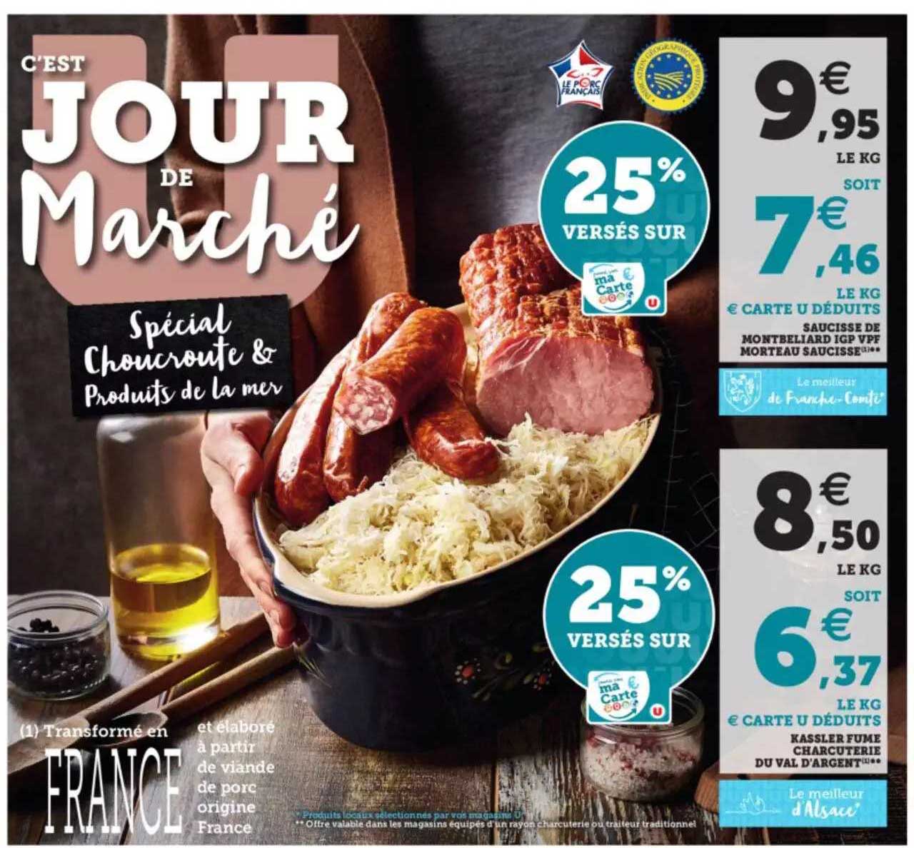 saucisse de montbeliard igp vpf morteau saucisse kassler fume charcuterie du val d'argent