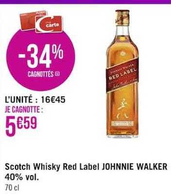 scotch whisky red label johnnie walker
