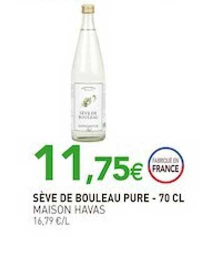 sève de bouleau pure maison havas