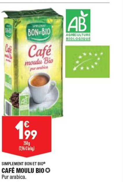 Simplement Bon Et Bio Café Moulu Bio