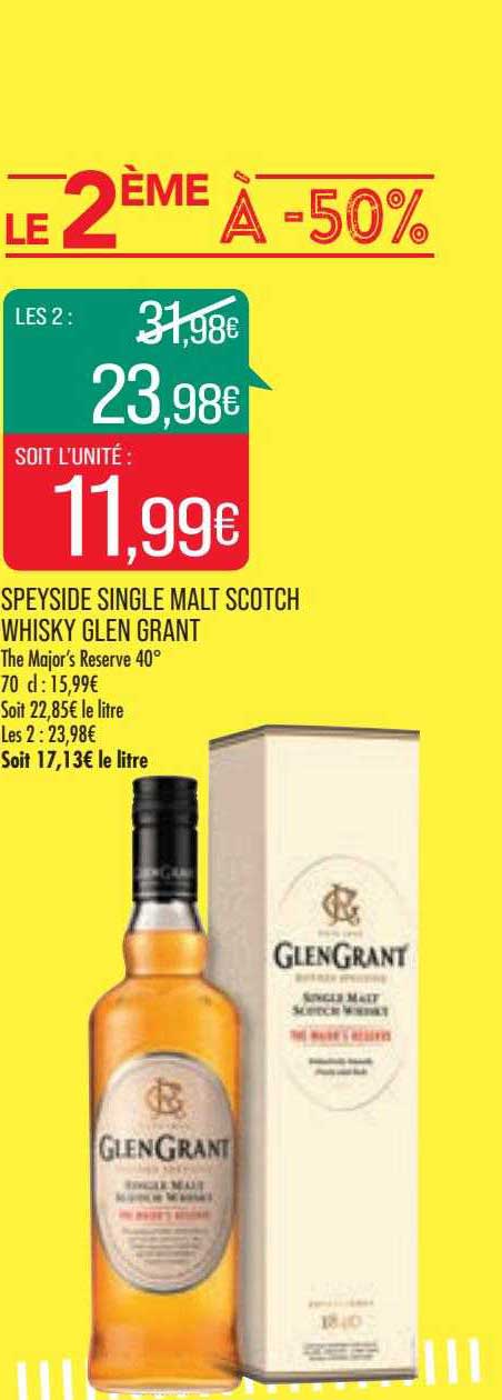 speyside single malt scotch whisky glen grant