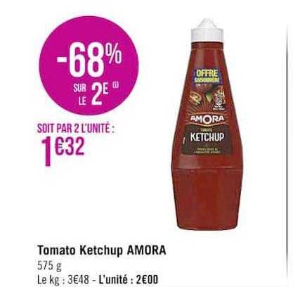 tomato ketchup amora