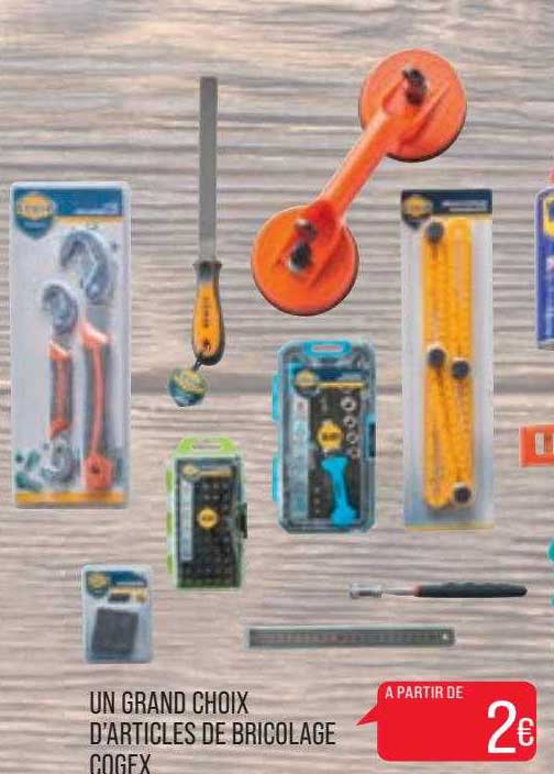 un grand choix d'articles de bricolage cogex