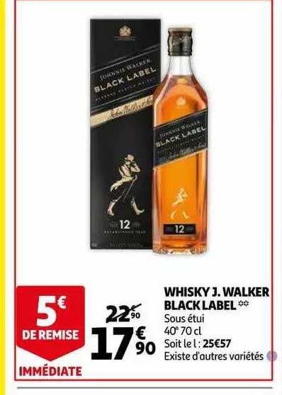 whisky j. walker black label