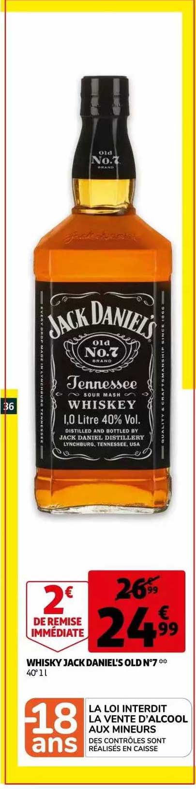 whisky jack daniel's old n°7