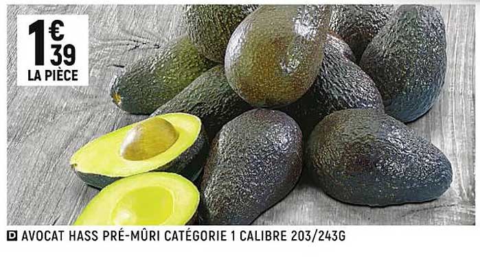 Avocat Hass Pré-mûri