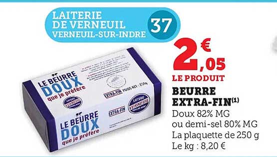 beurre extra-fin