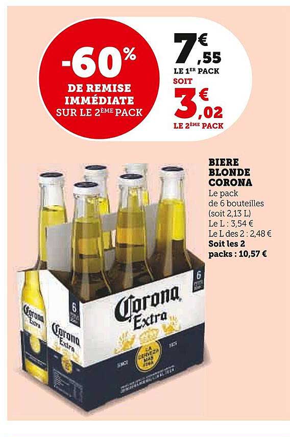 Bière Blonde Corona