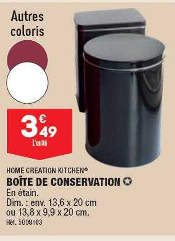Boîte De Conservation Home Creation Kitchen