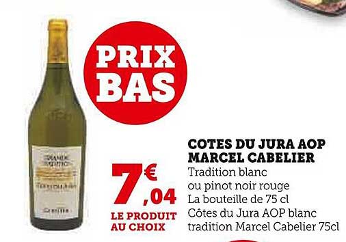 côtes du jura aop marcel cabelier