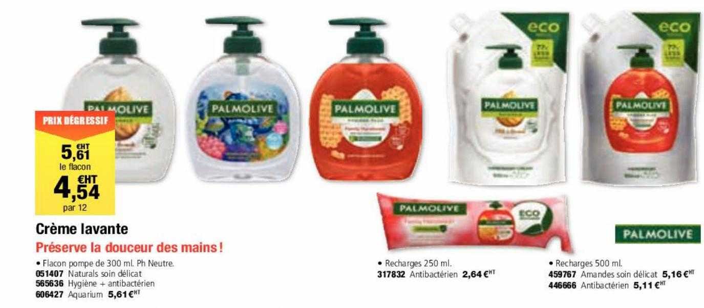 crème lavante palmolive