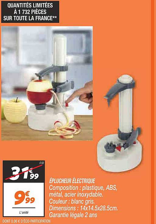 éplucheur électrique